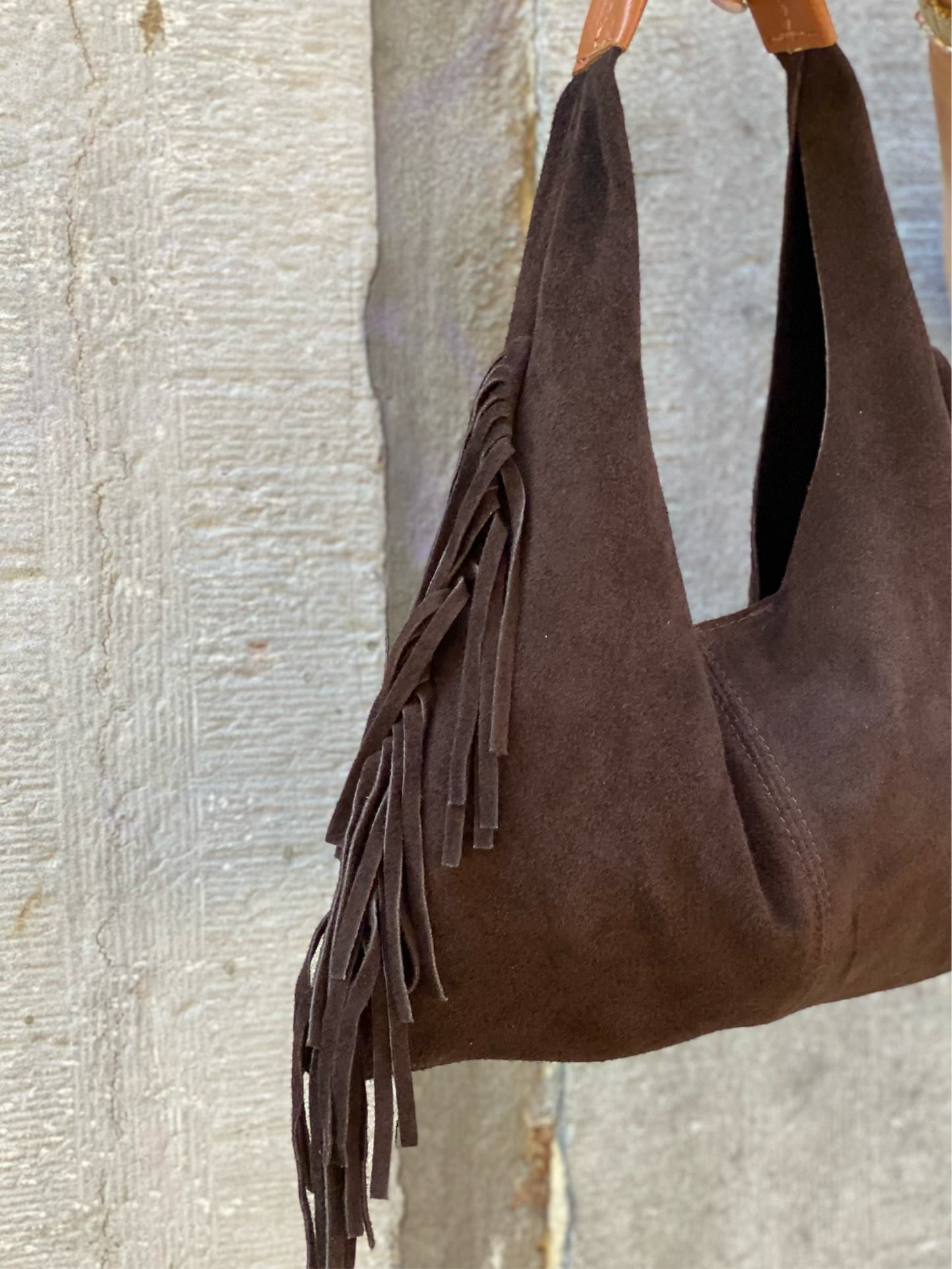 Sac cuir brun
