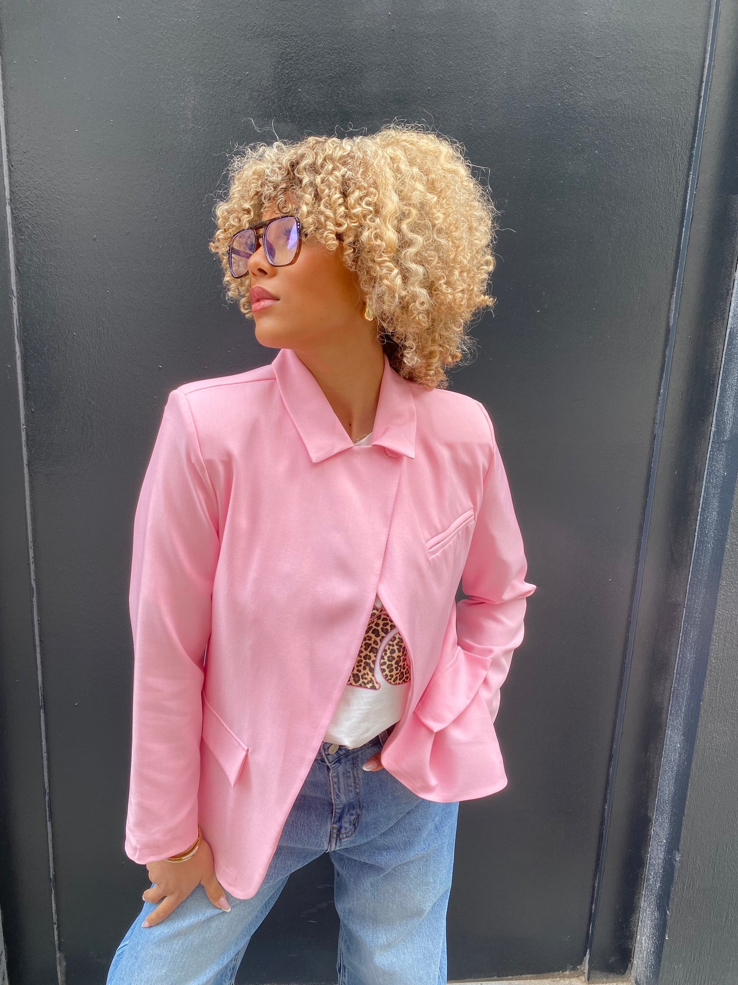 Blazer Kenza, Rose