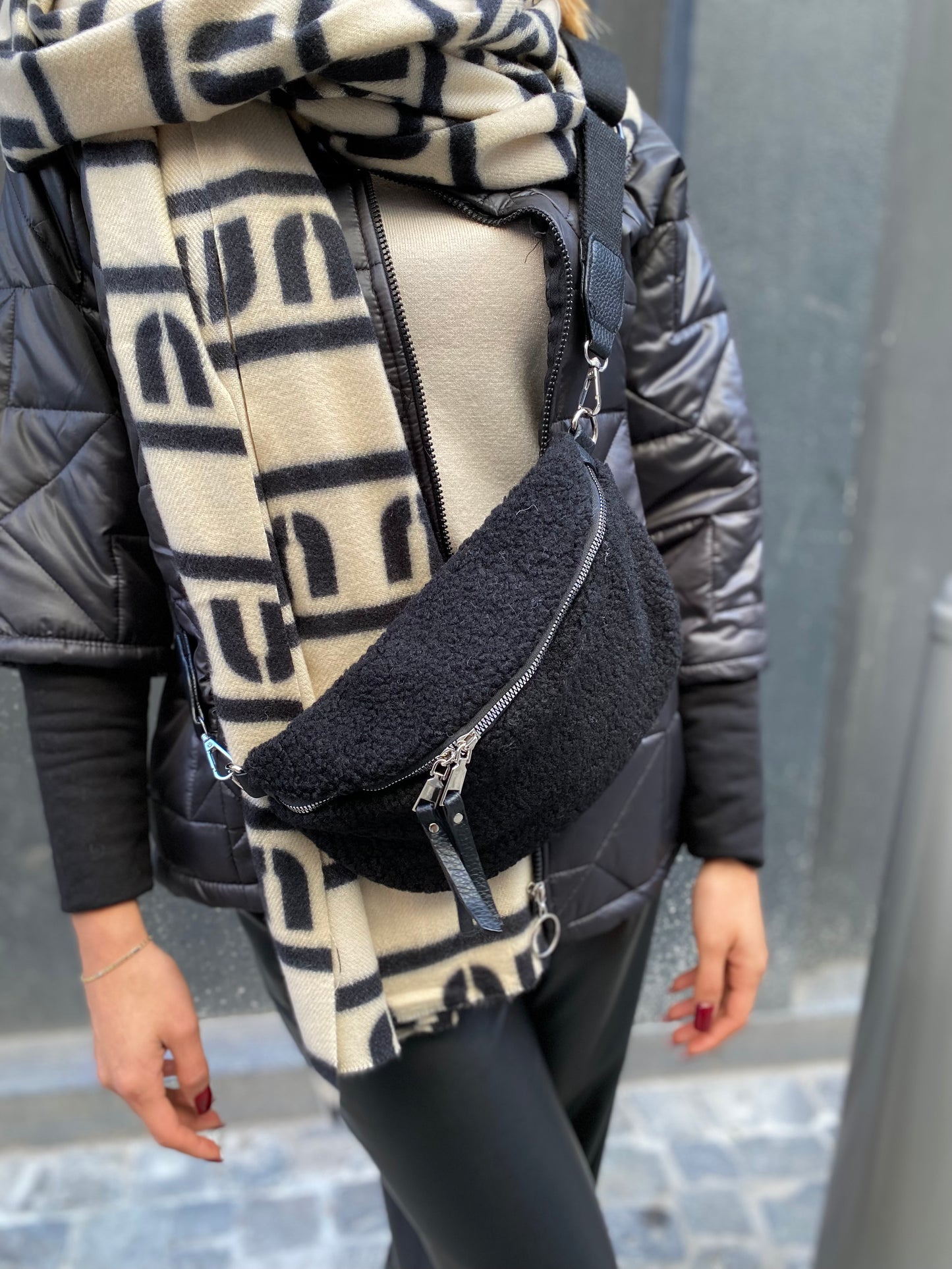 Écharpes inspiration miu-miu beige