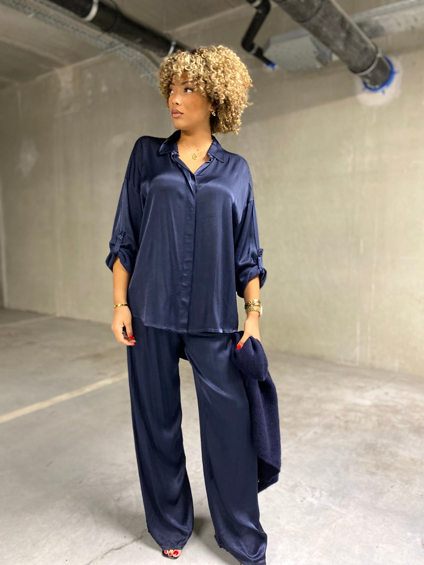 Chemise Bella bleu