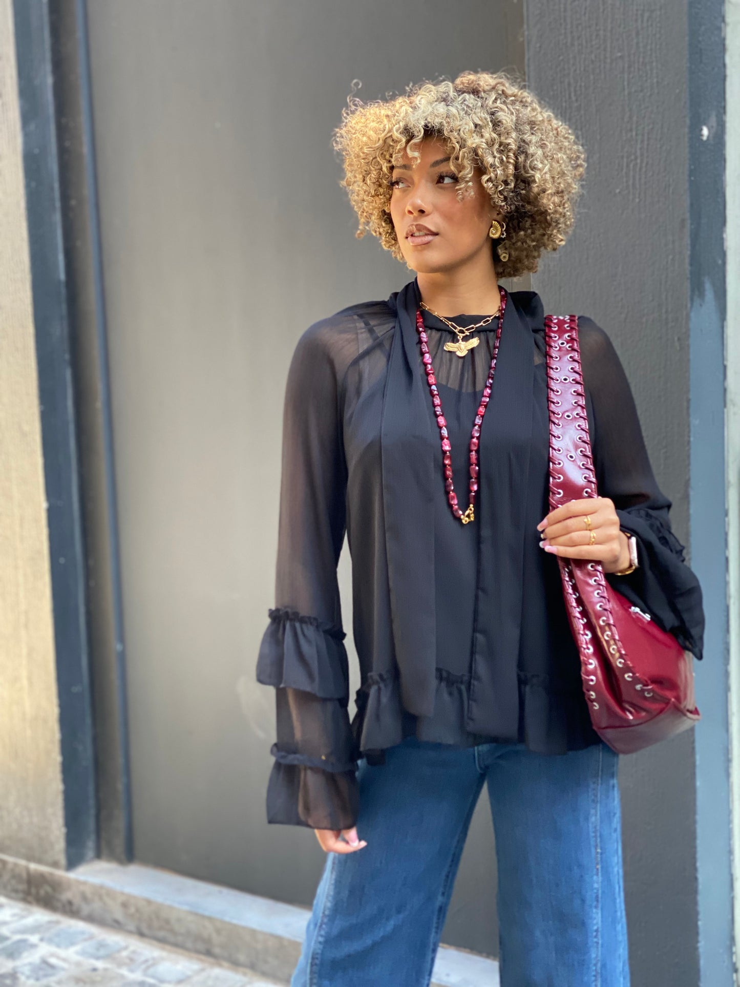 Chemise Shana noire