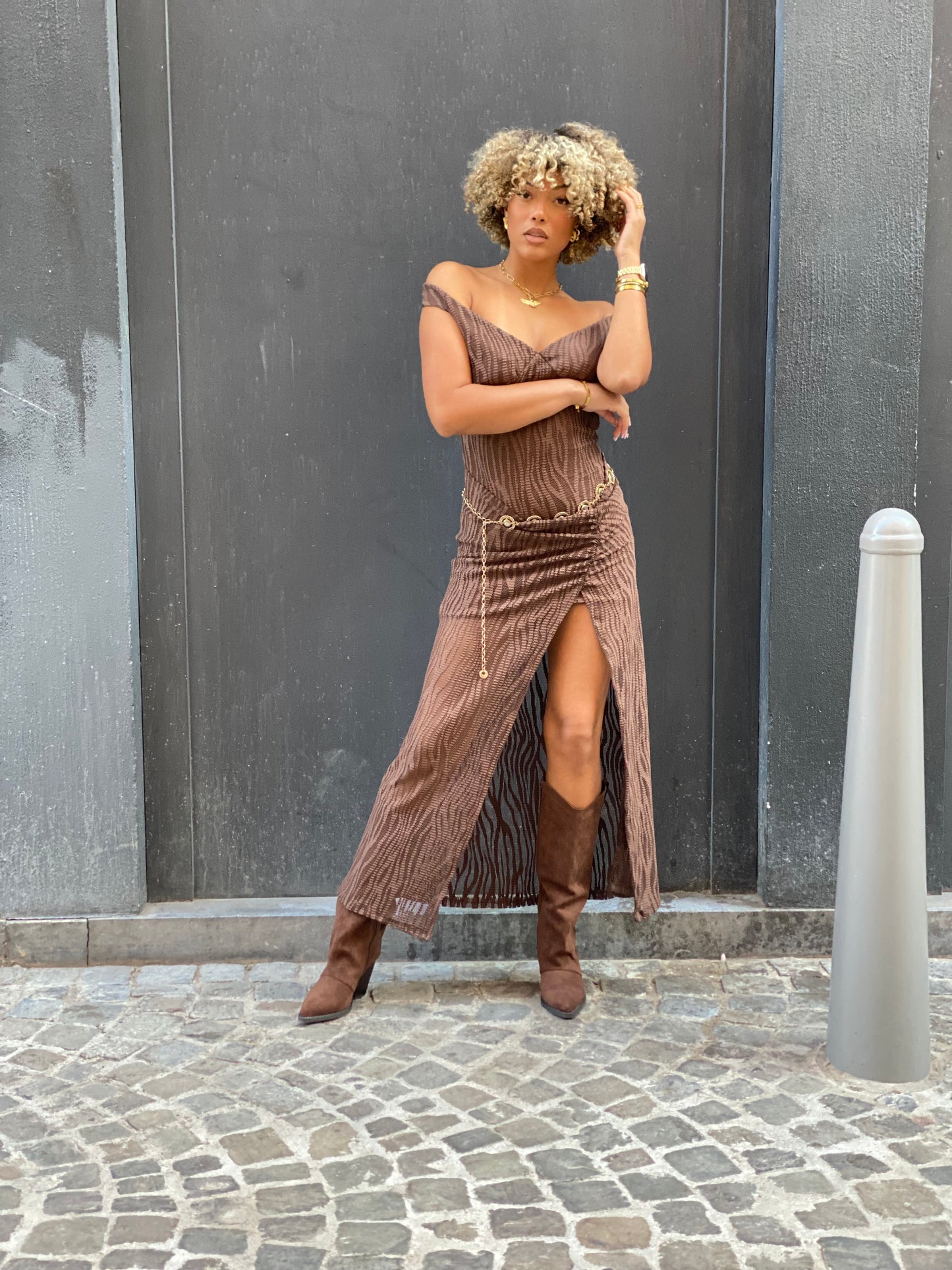 Bottes Yvana brune