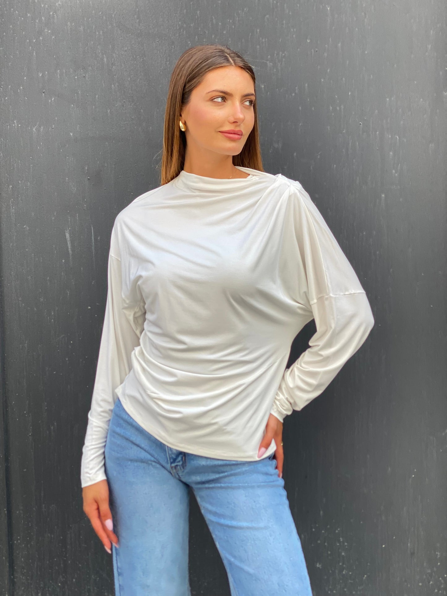 Blouse Kenza blanche