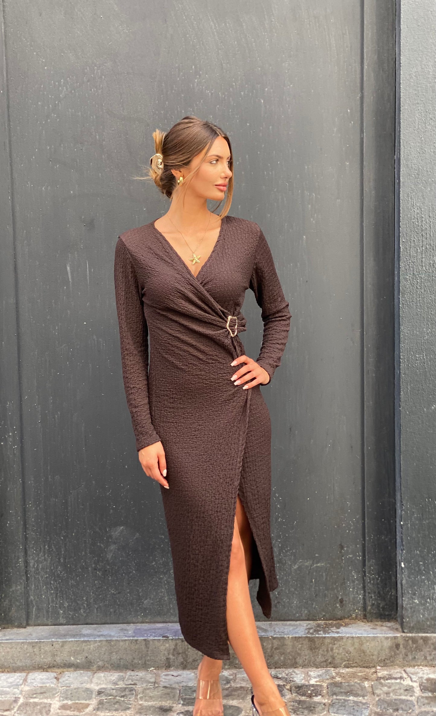Robe Mirella, brune