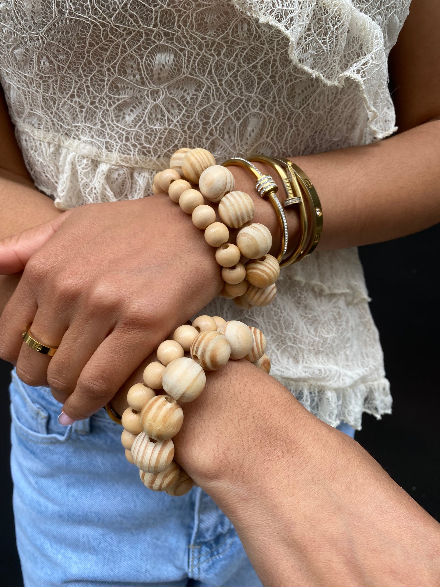 Bracelet en bois