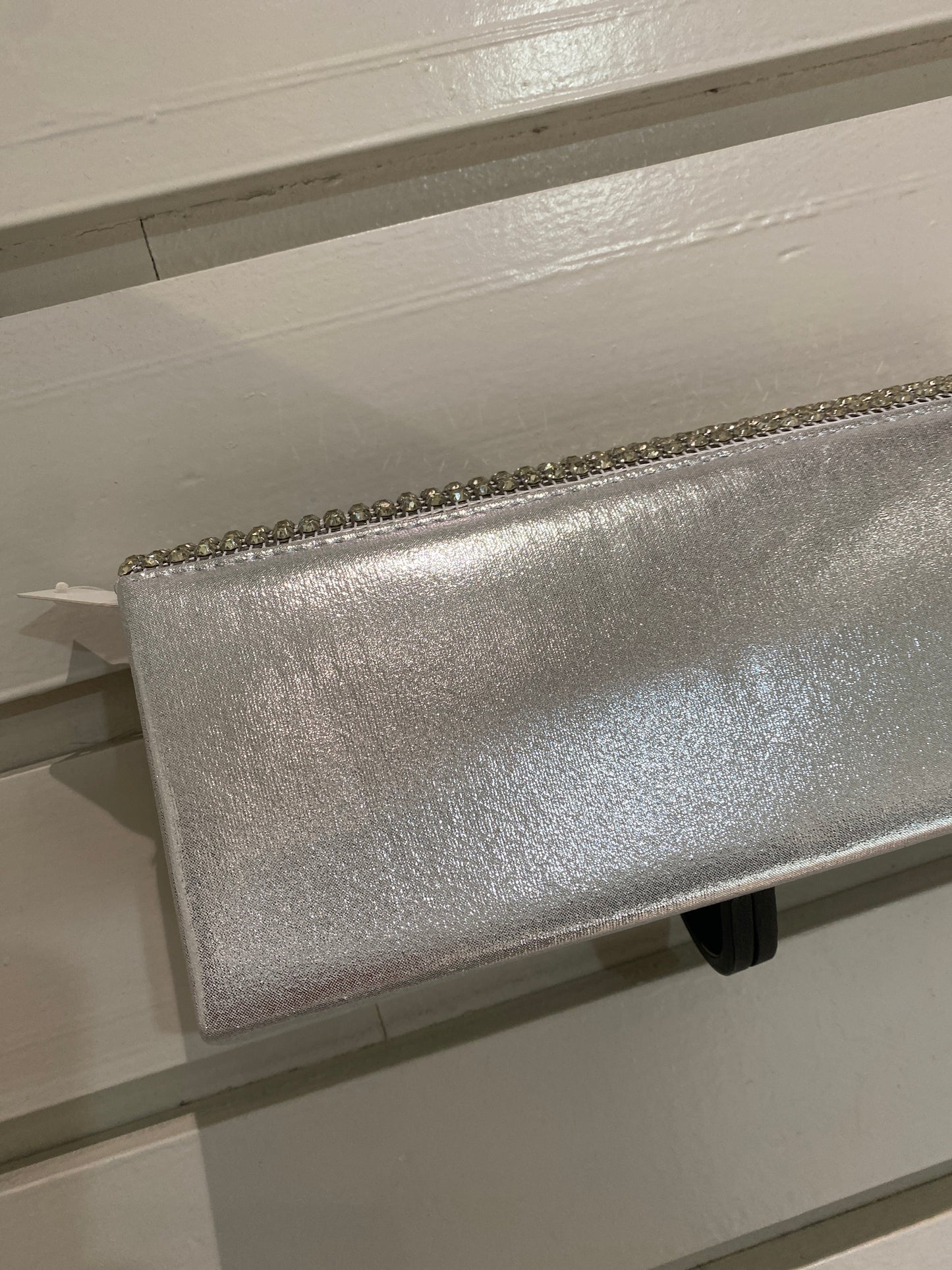 Sac pochette argent