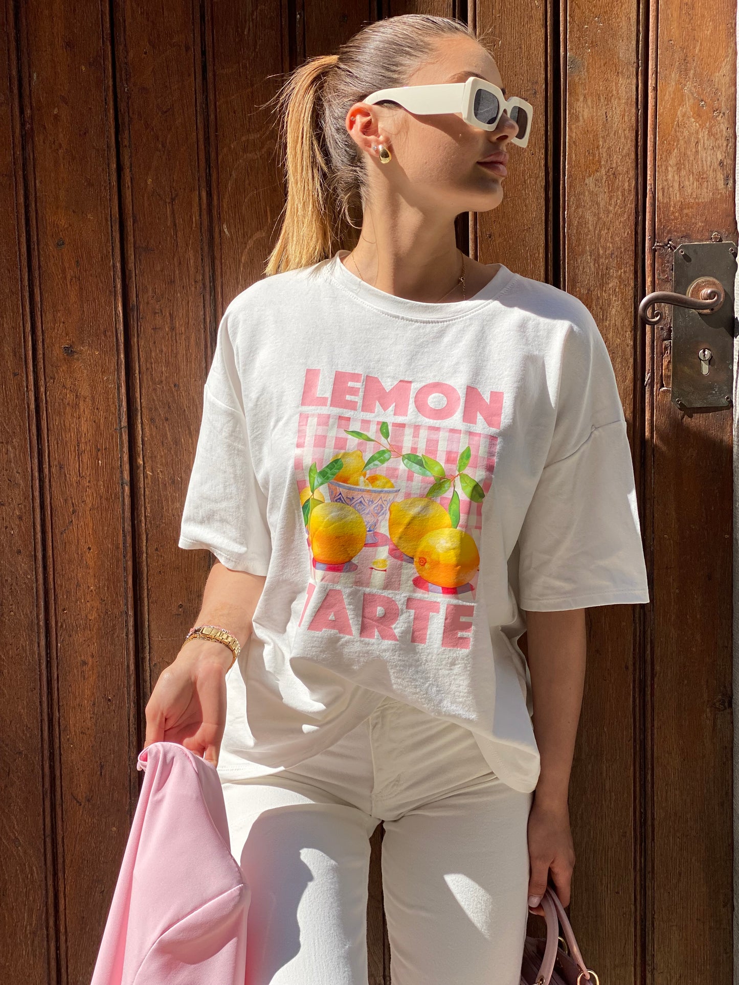 T.sh lemon blanc