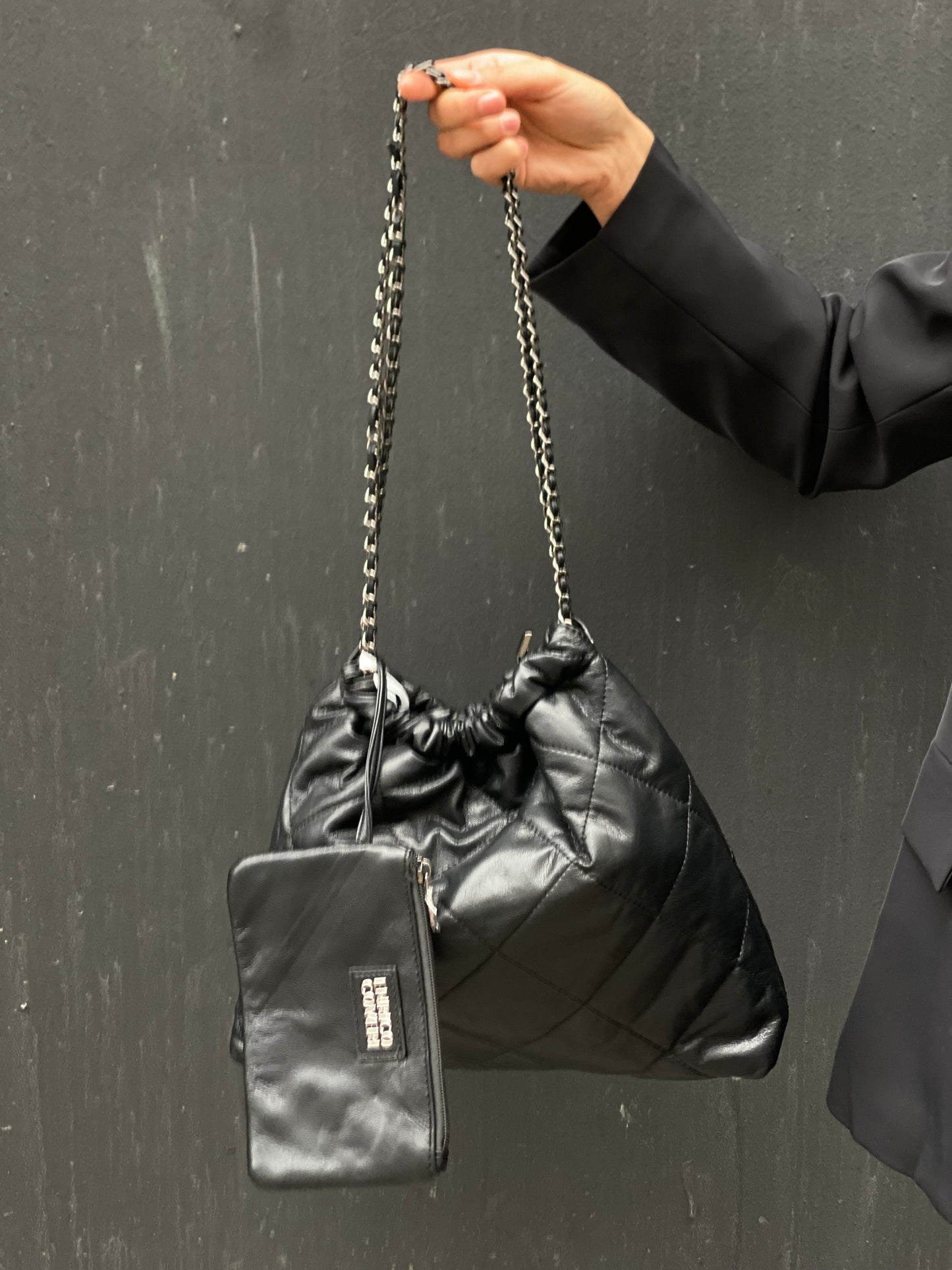 Sac matelassé chaîne