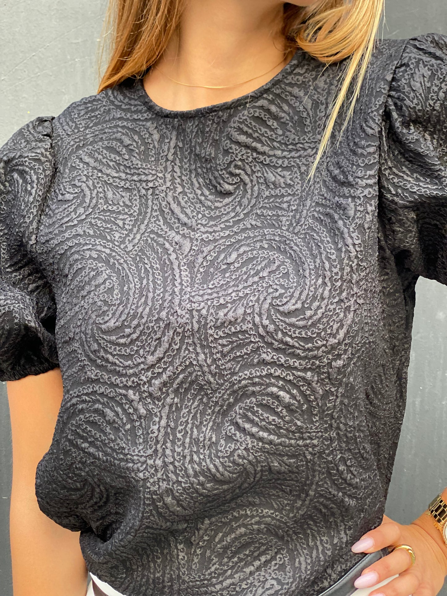 Blouse Laura noire
