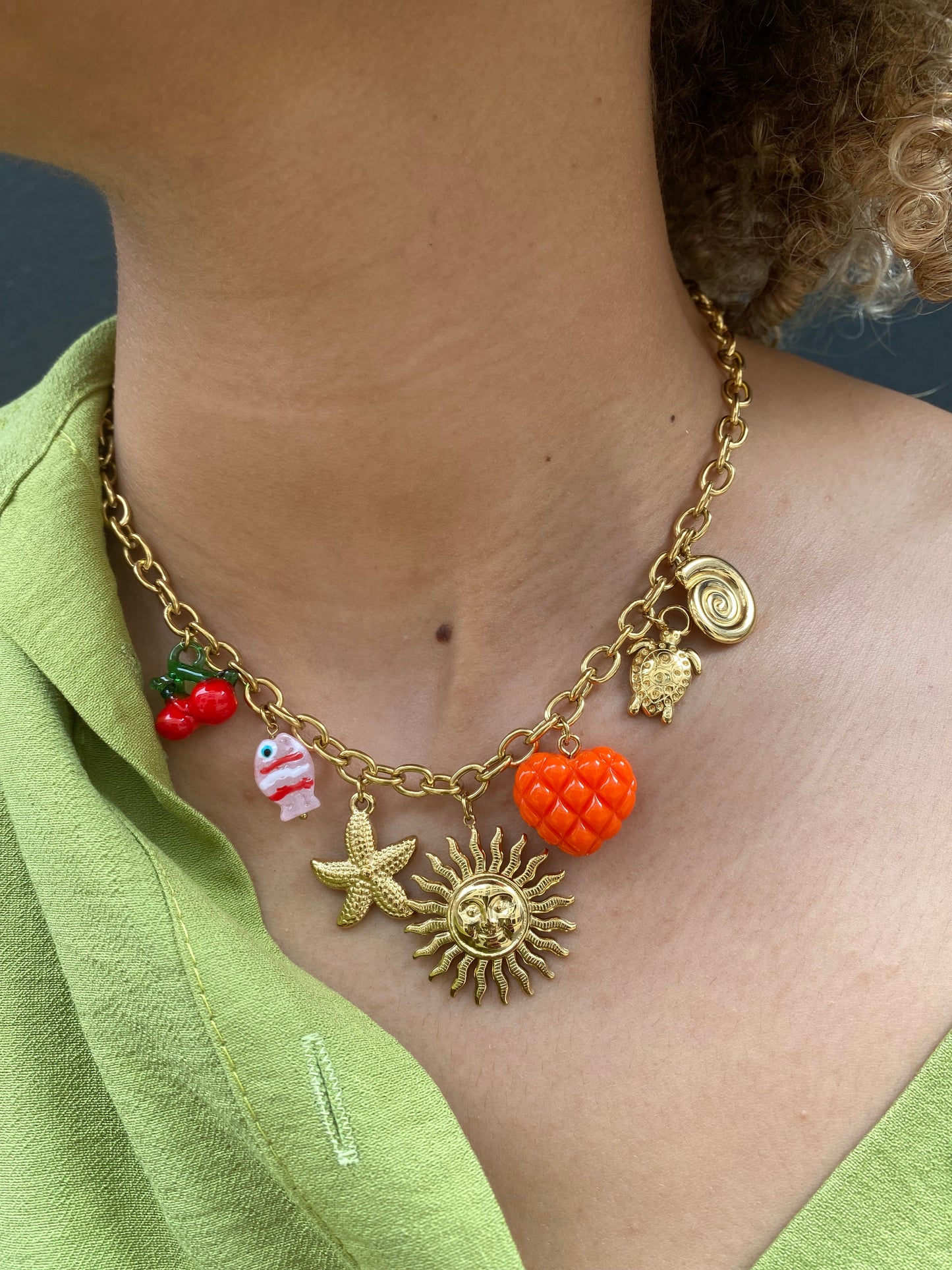 Collier breloque