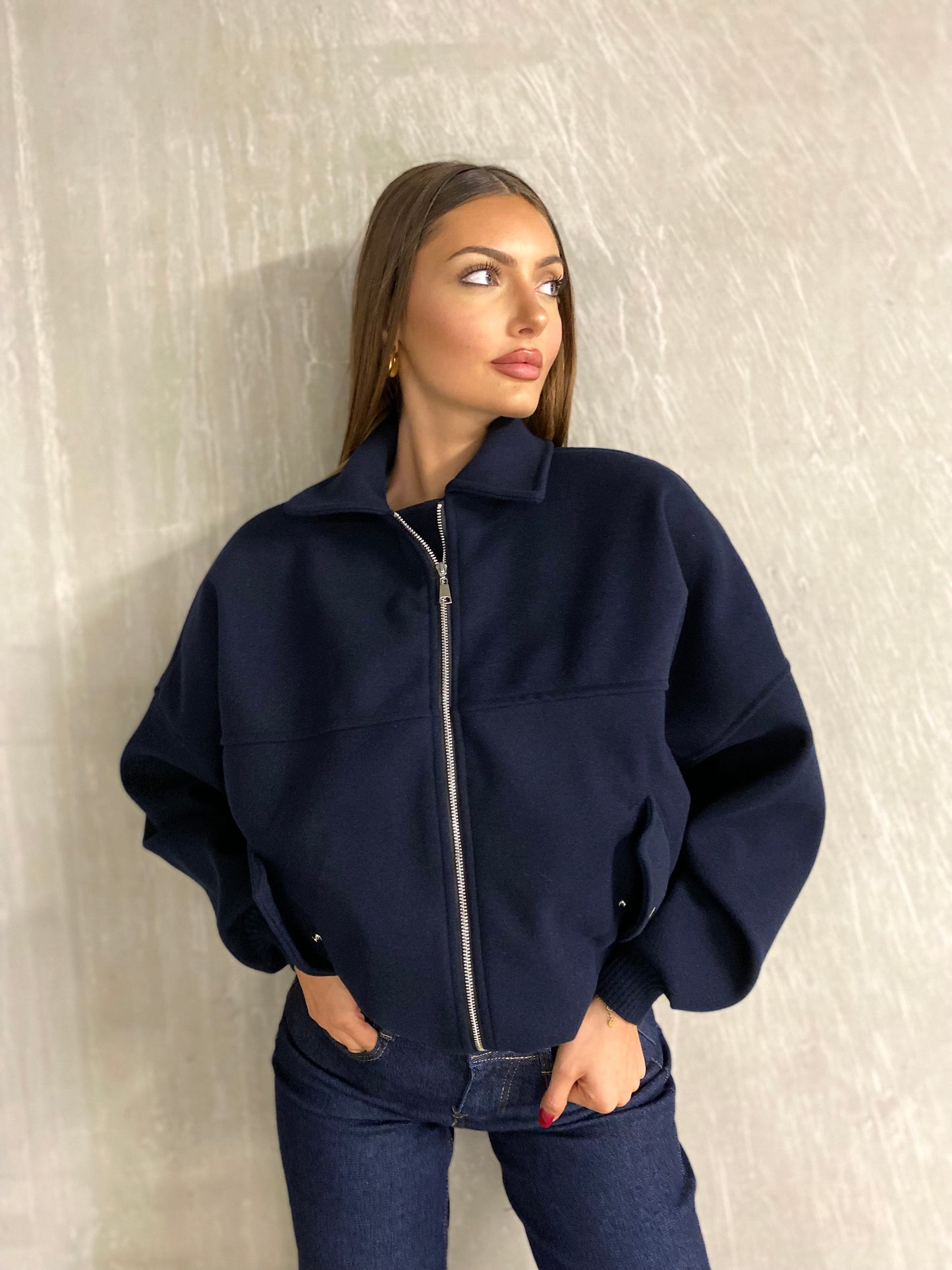 Veste Vick bleu