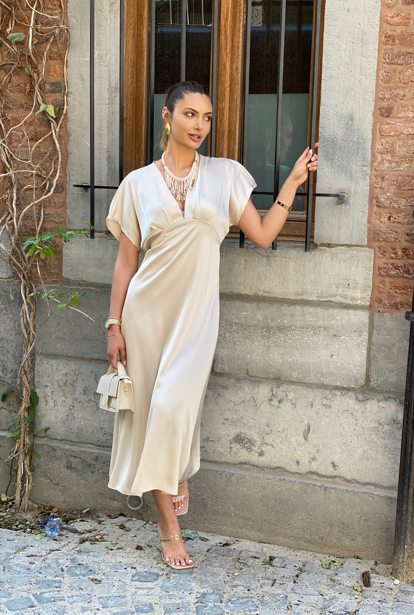 Robe Zara beige