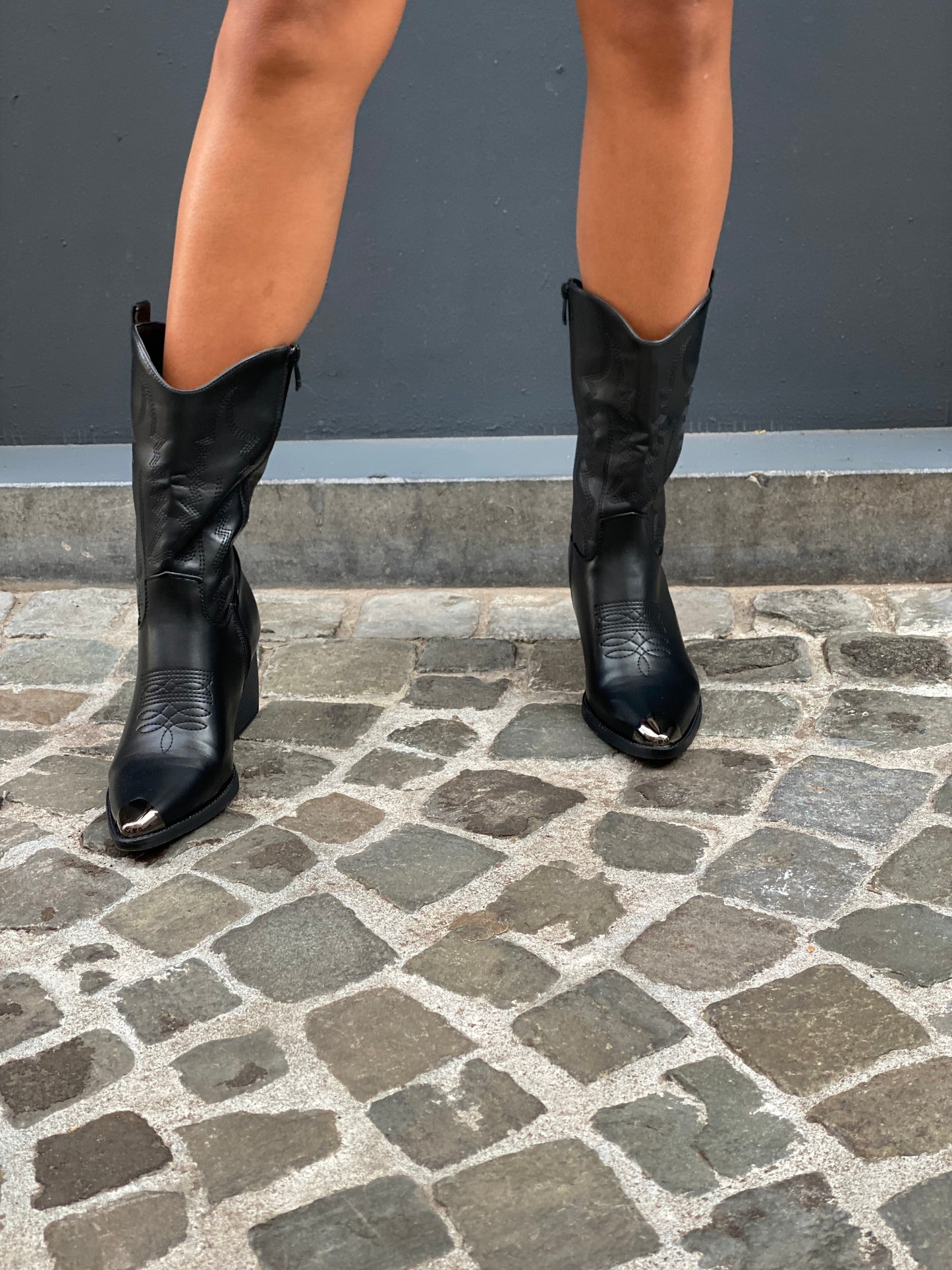 Bottes, western noire