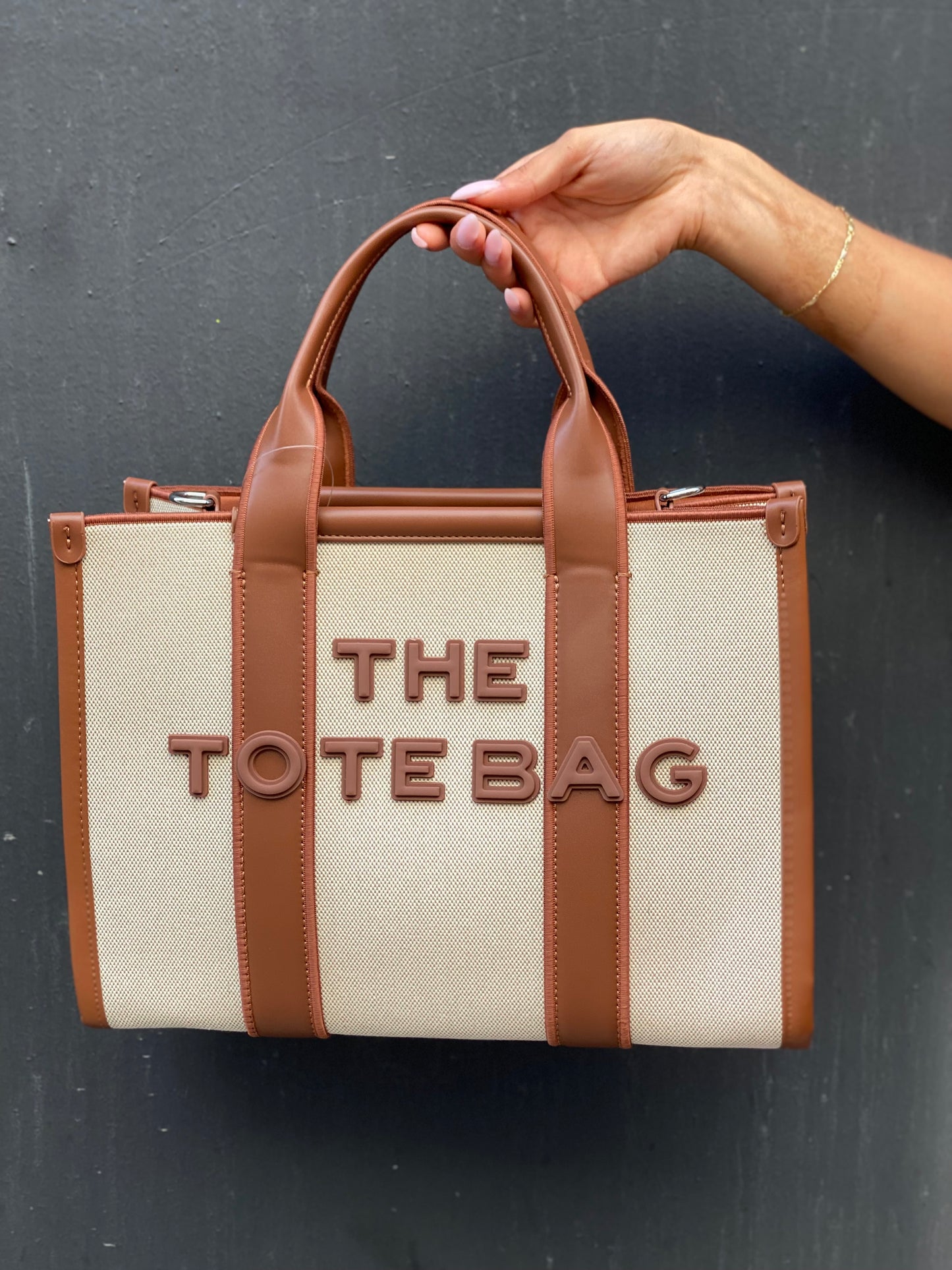 Tote bag beige