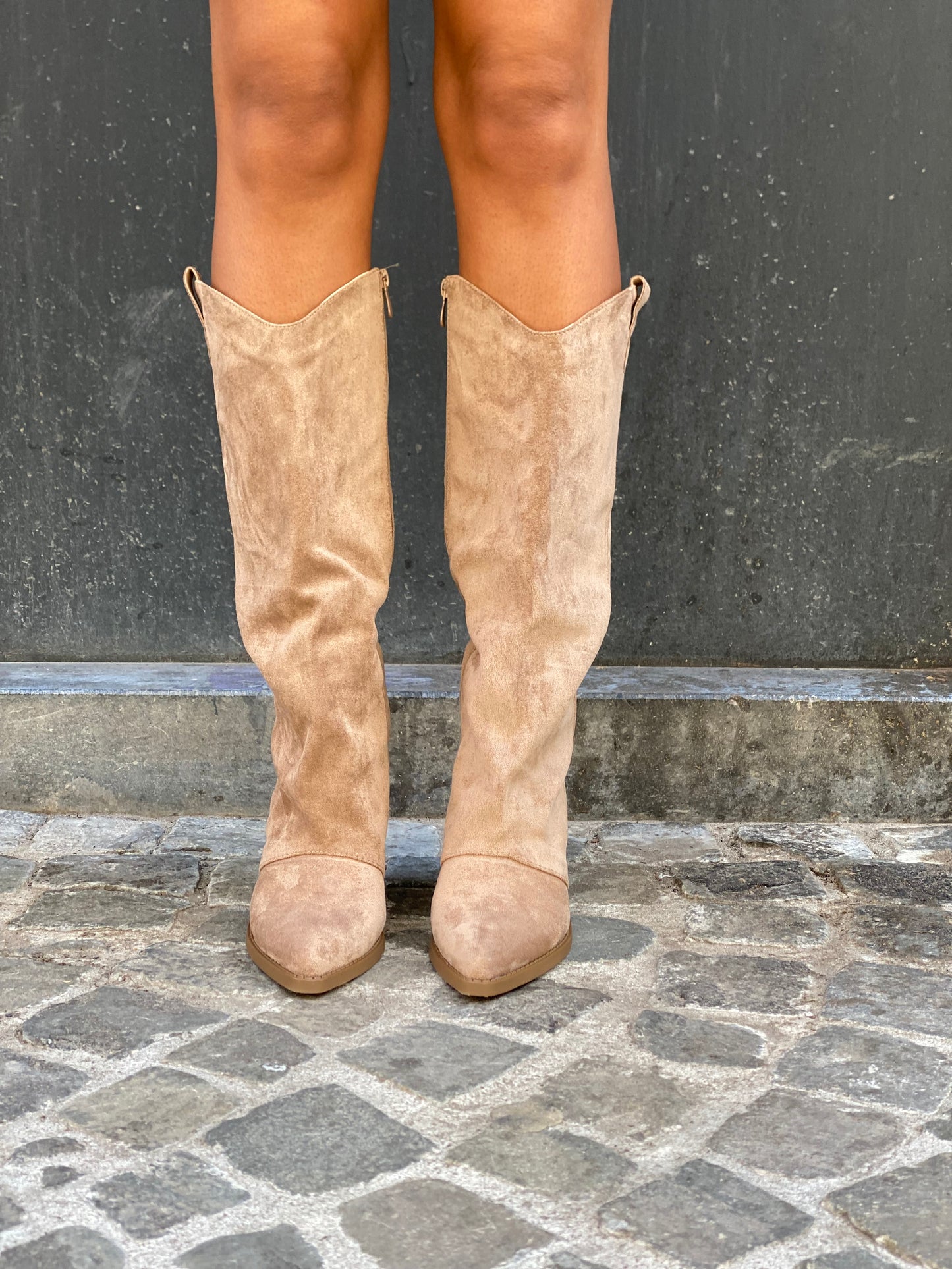 Bottes Yvana beige