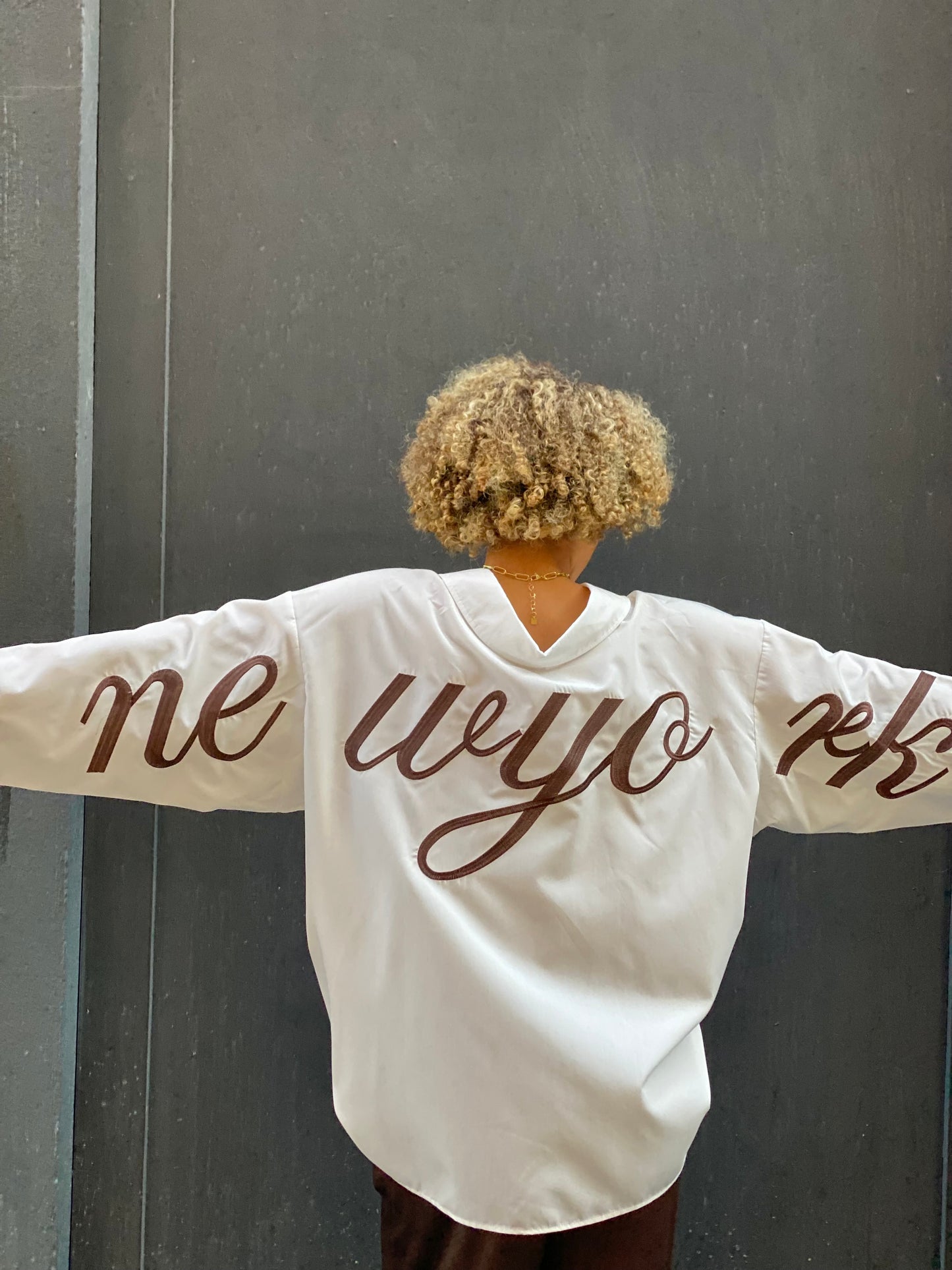 Chemise Ne you blanche