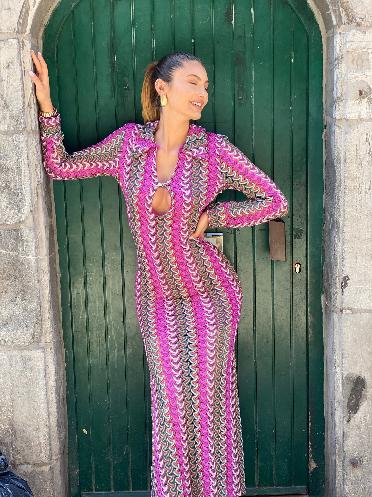 Robe Éva mauve