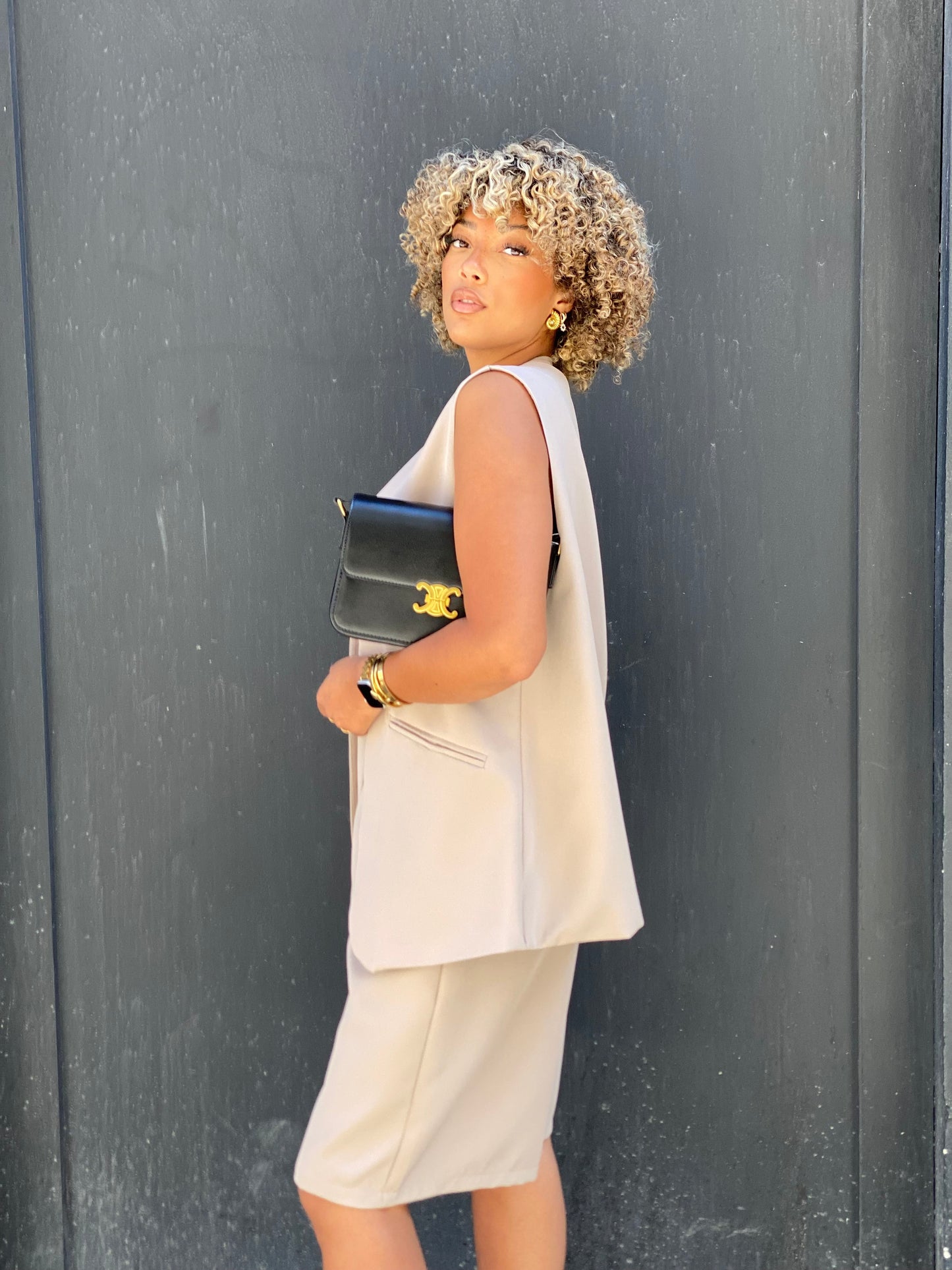 Ensemble ceddy beige