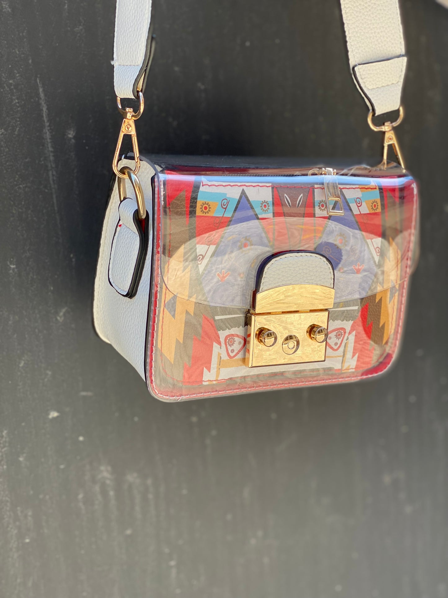 Sac plastique coloré