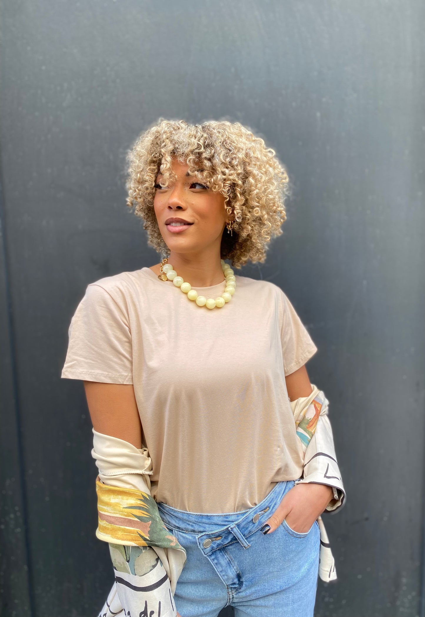 T-shirt beige