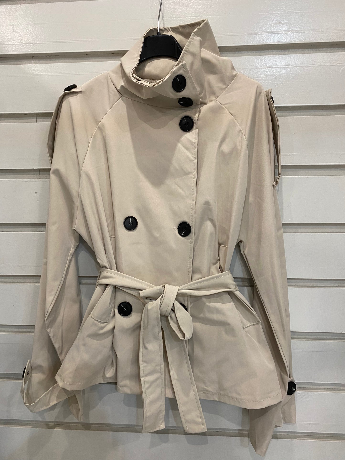 Trench seyne beige clair