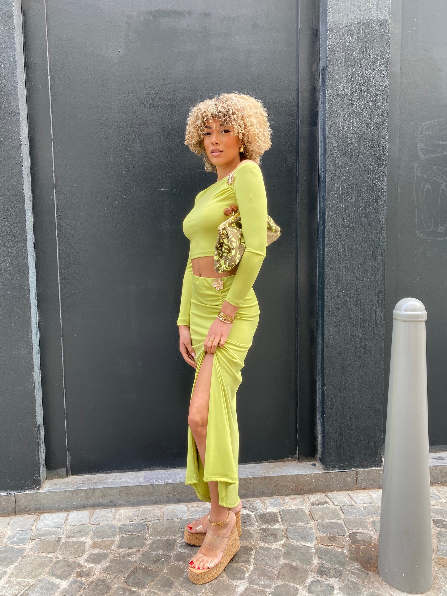 Ensemble Frida vert