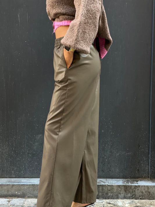 Pantalon henia taupe