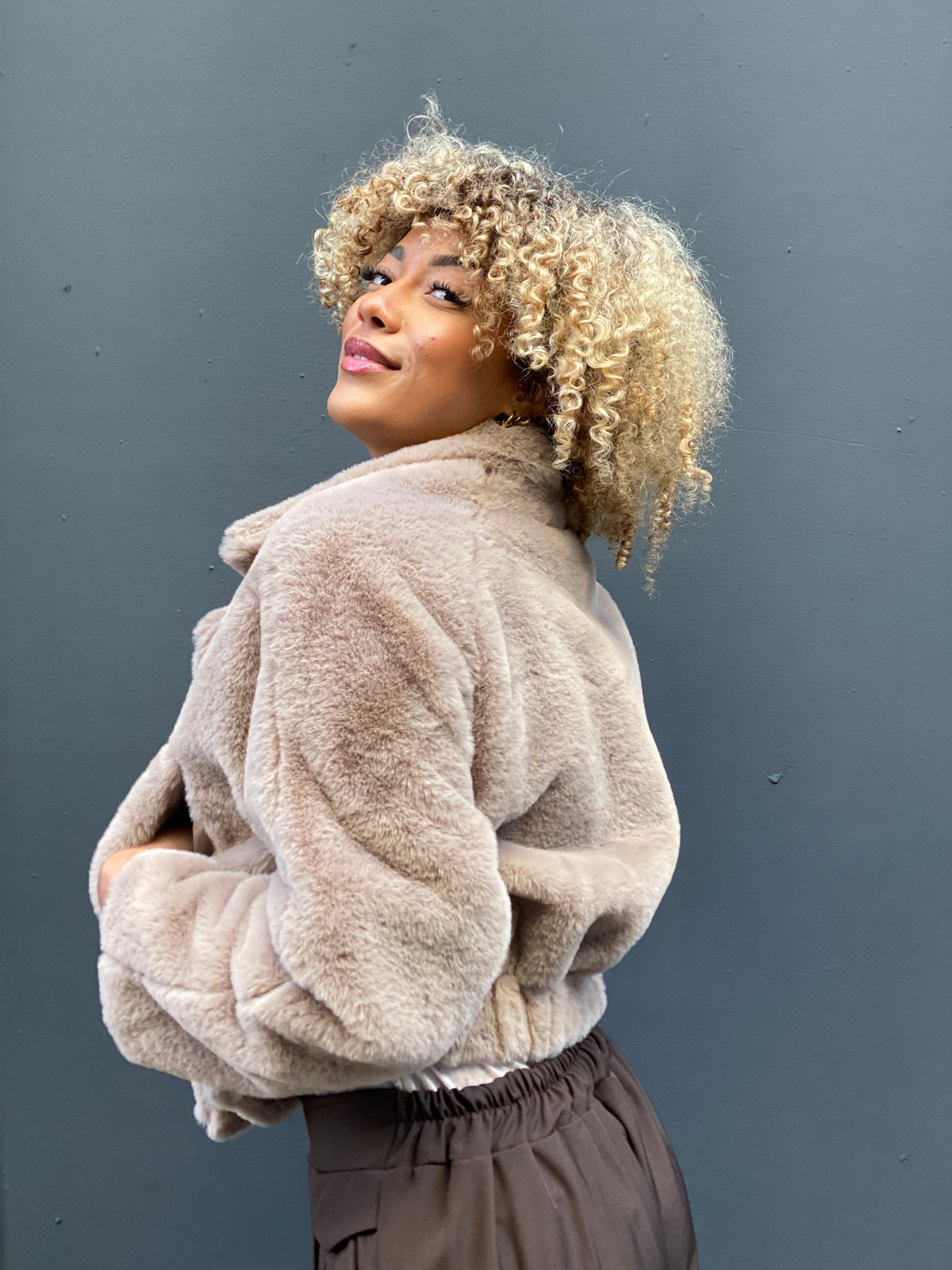 Veste Teddy Flavie