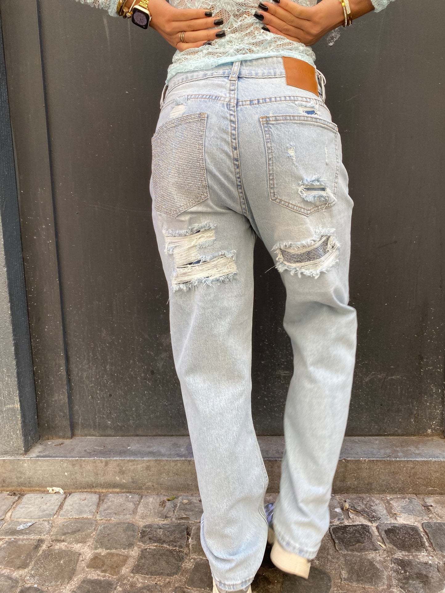 Jeans strass