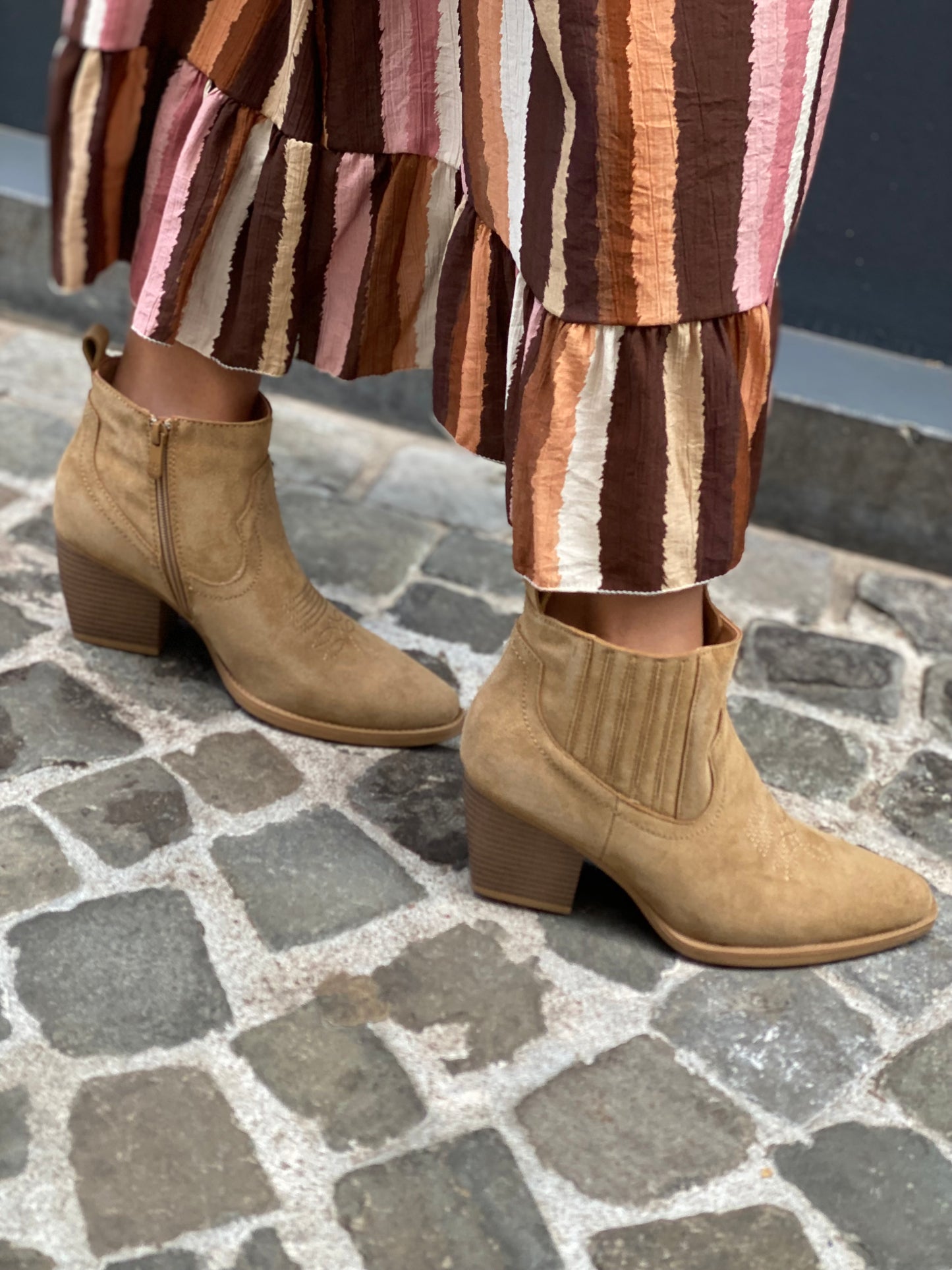 Bottines cuir
