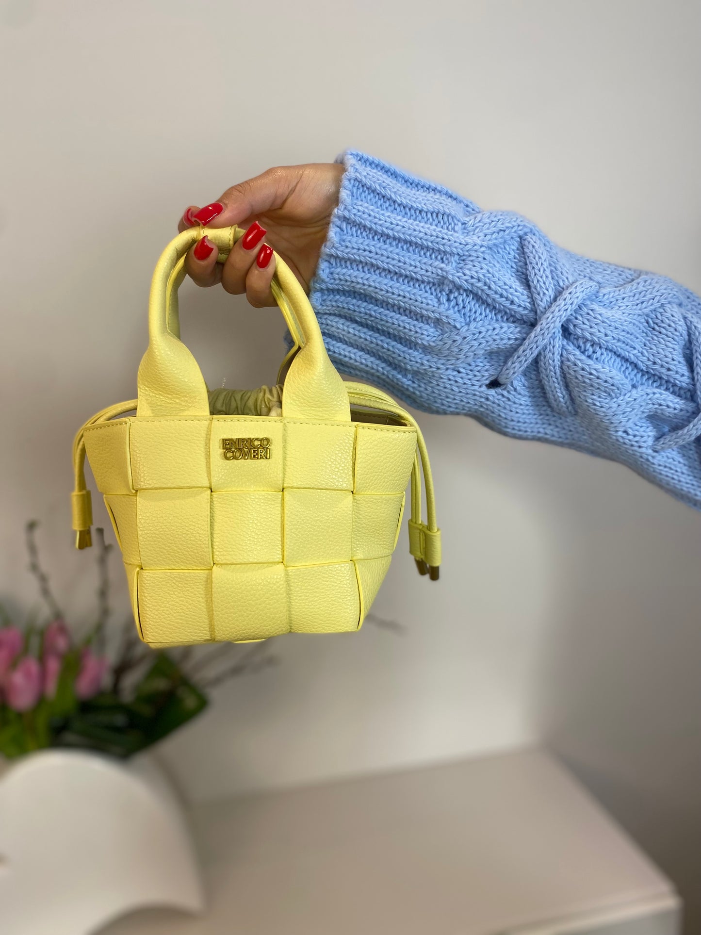 Petit sac jaune