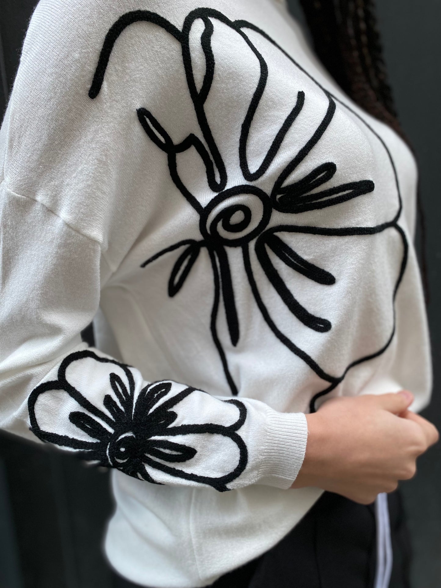 Pull Florine blanc