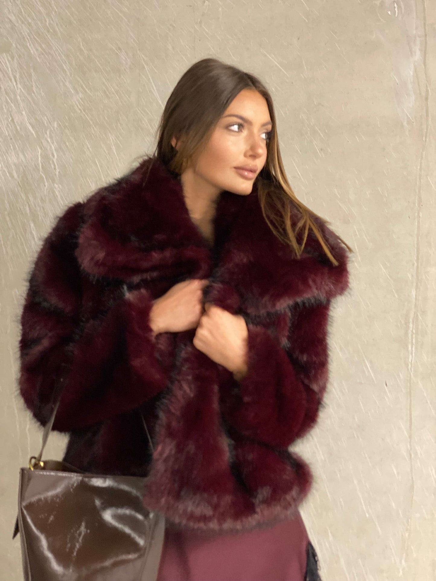 Manteau Fabi bordeaux