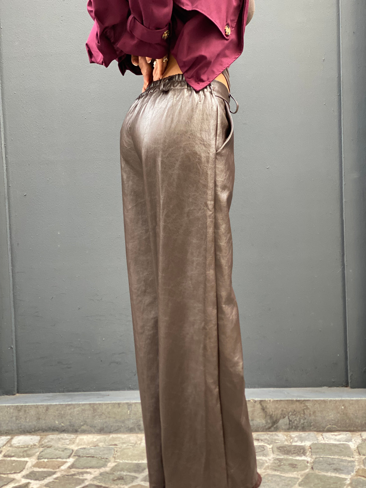 Pantalon similicuir Ilona