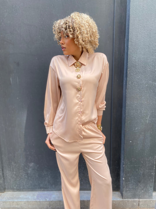 Ensemble Kalia beige foncé