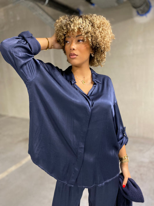 Chemise Bella bleu