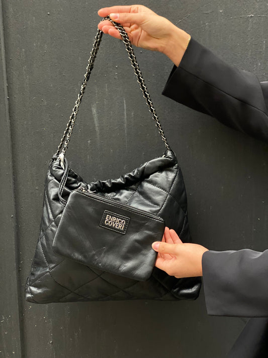 Sac matelassé chaîne
