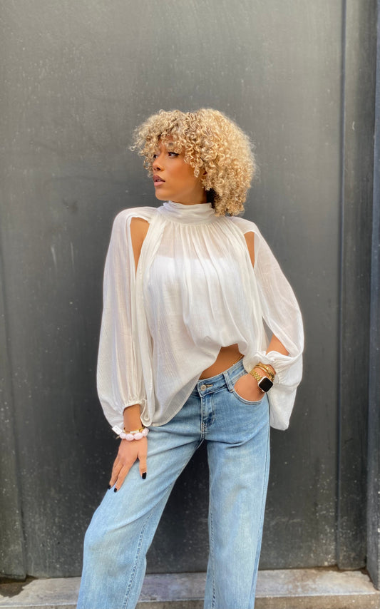 Chemise Yvanna blanc