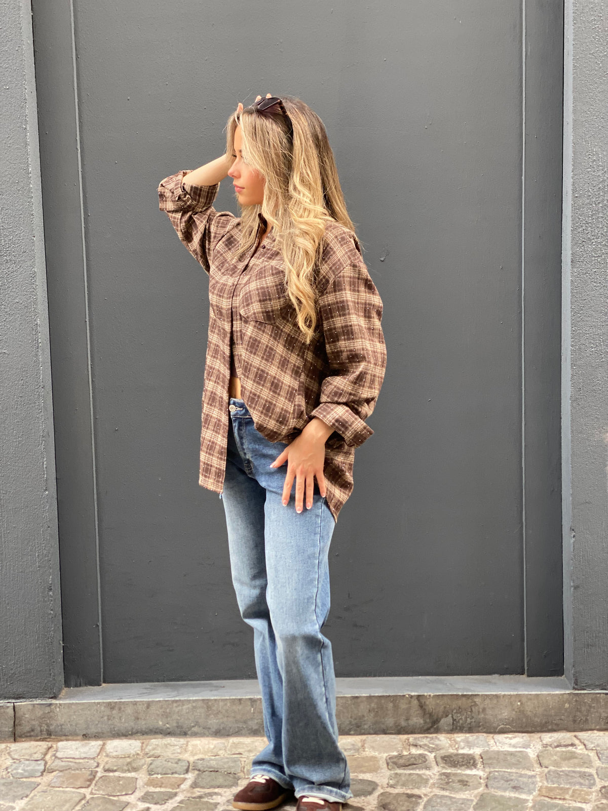 Chemise strasse carreaux