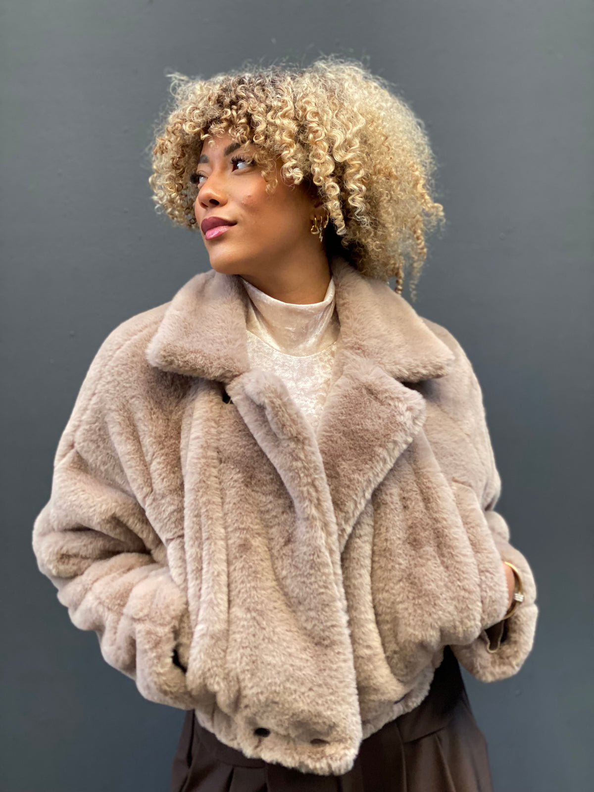 Veste Teddy Flavie