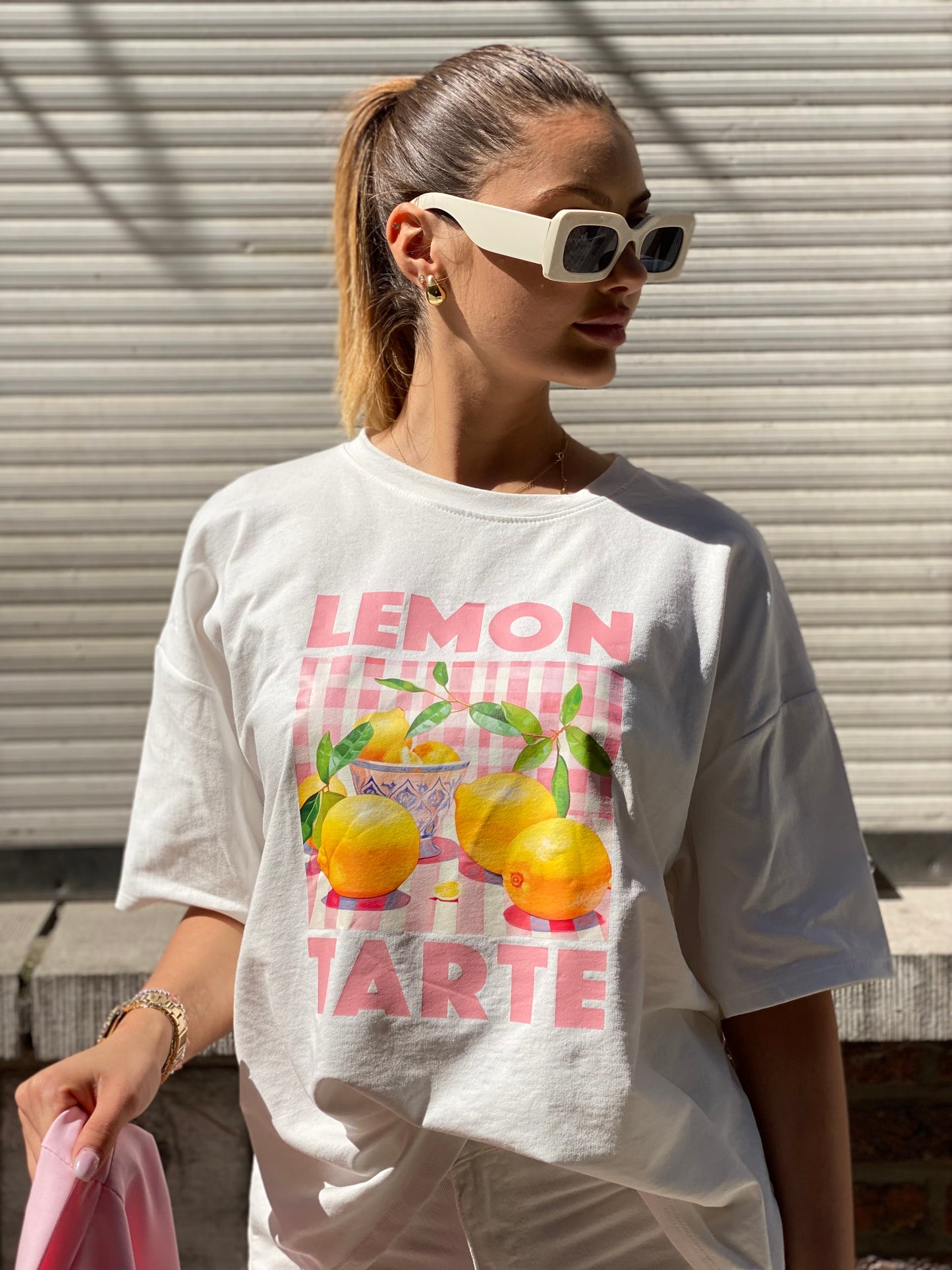 T.sh lemon blanc