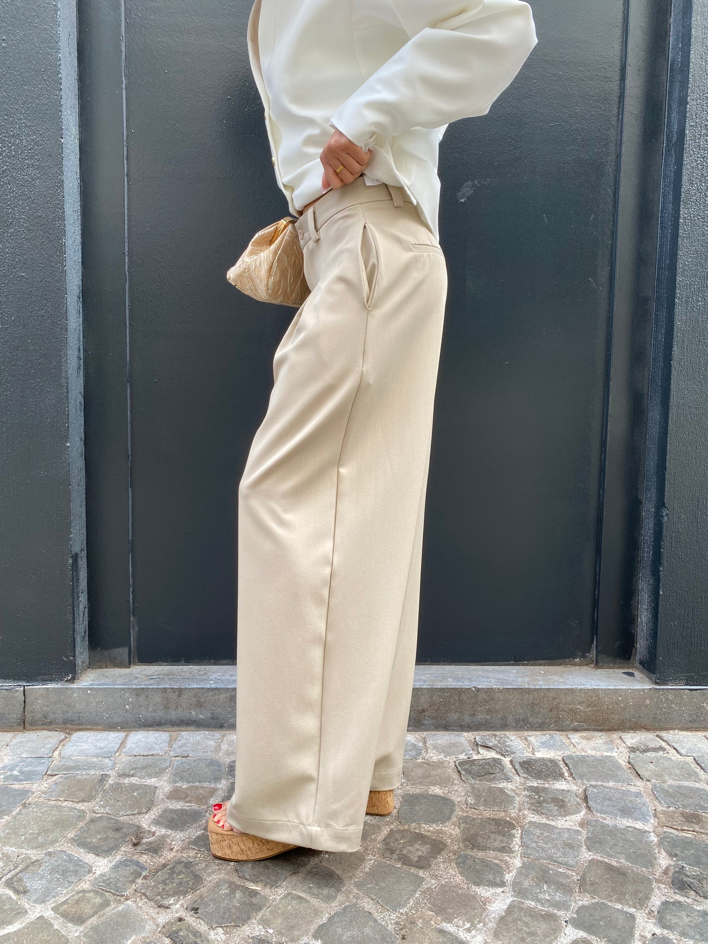 Pantalon Myra beige