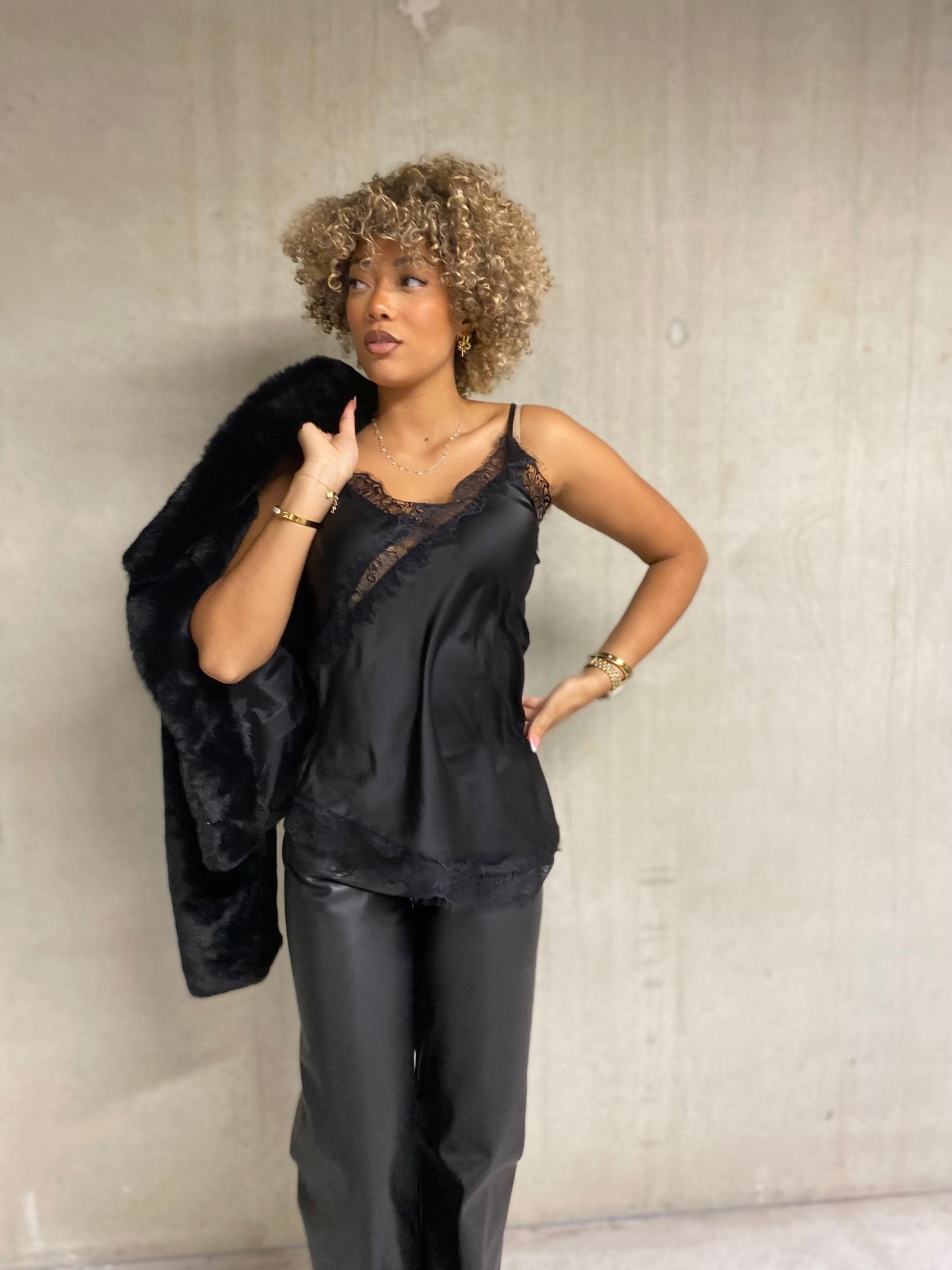 Débardeur Fina noir