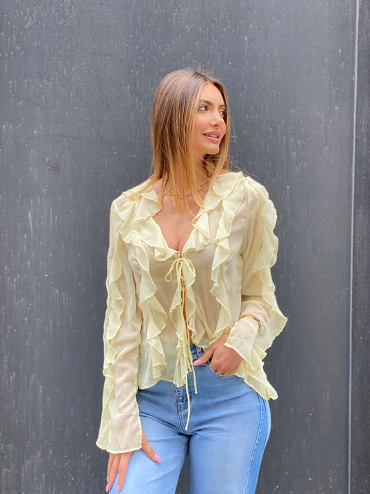 Chemise Chloé jaune