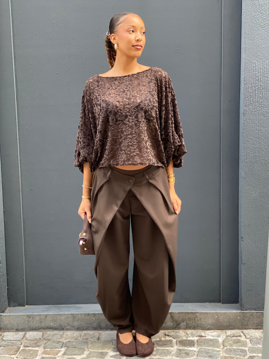 Pantalon large Zarah