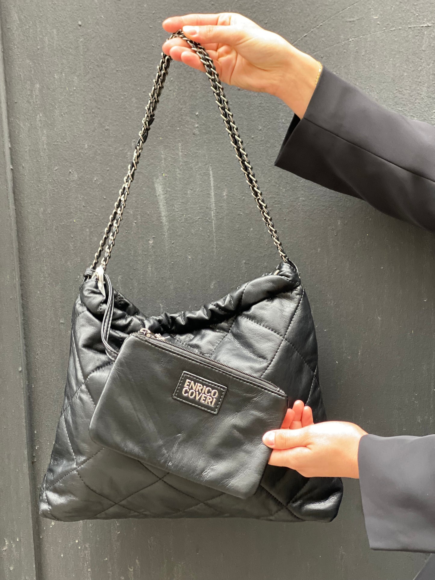 Sac matelassé chaîne