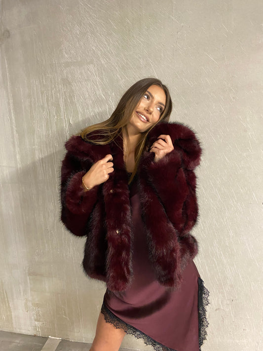 Manteau Fabi bordeaux