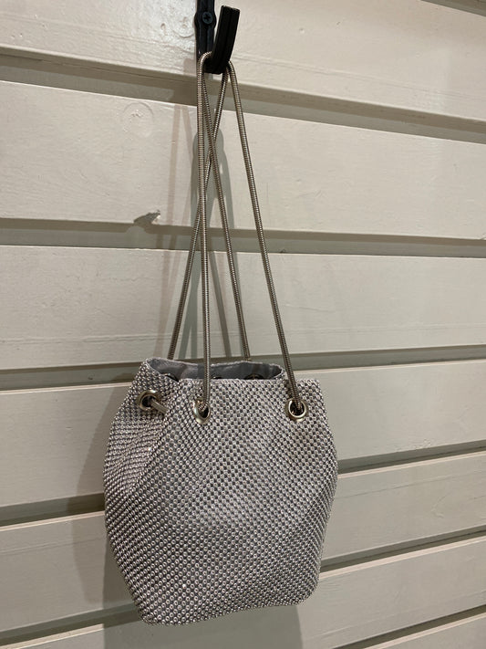 Sac strass argent