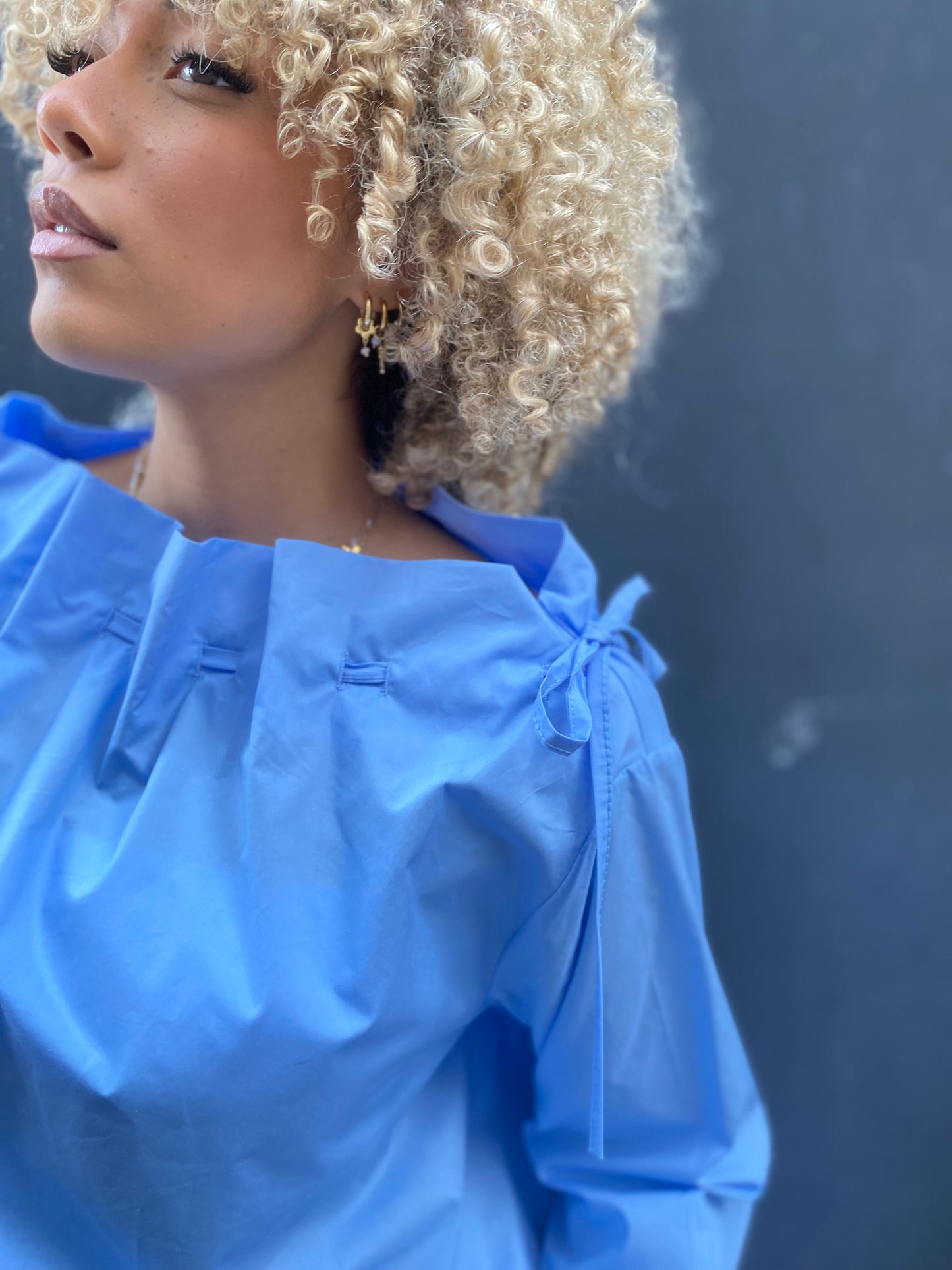 Chemise élise bleu