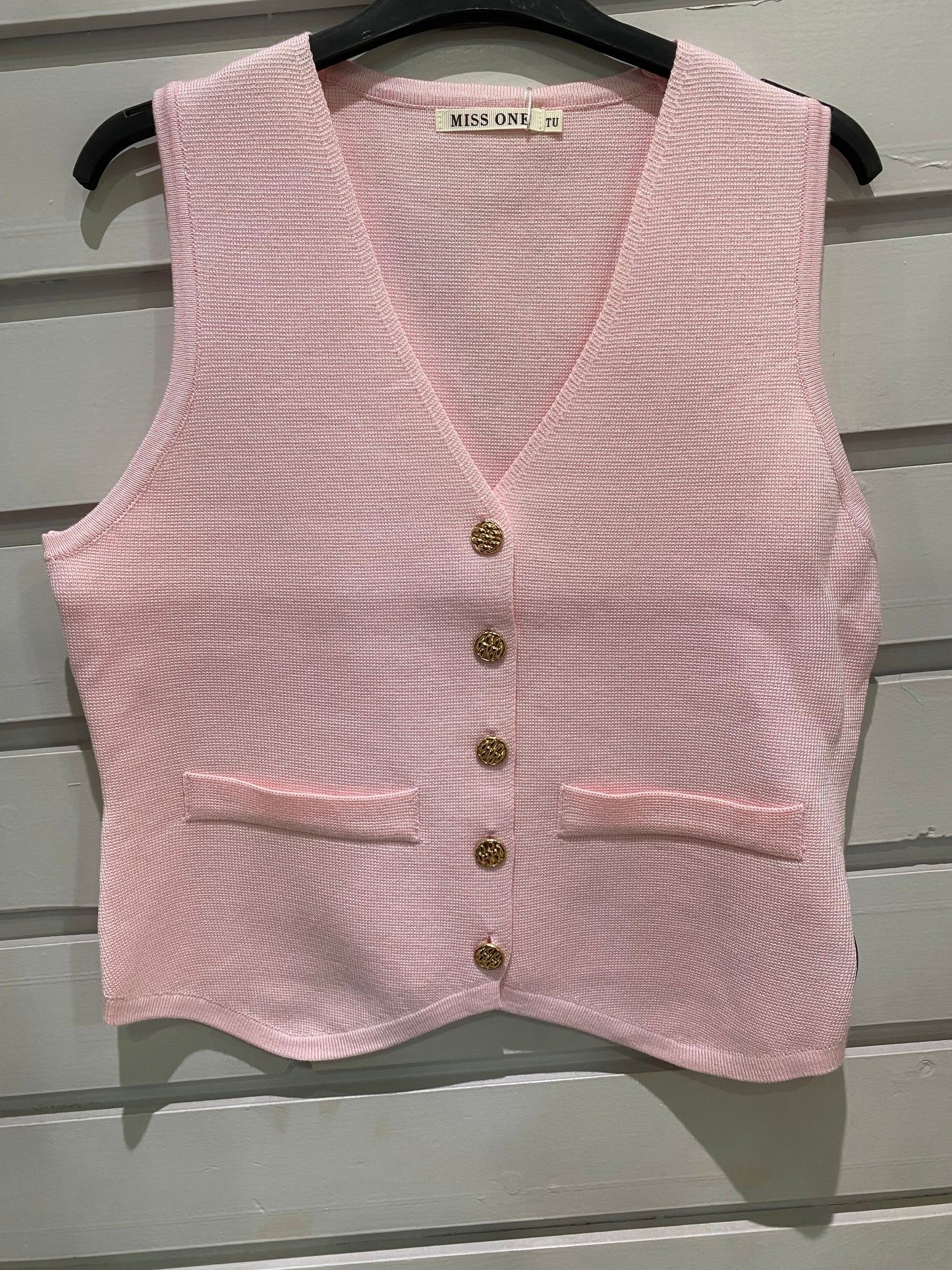 Gilet Tamara, Rose